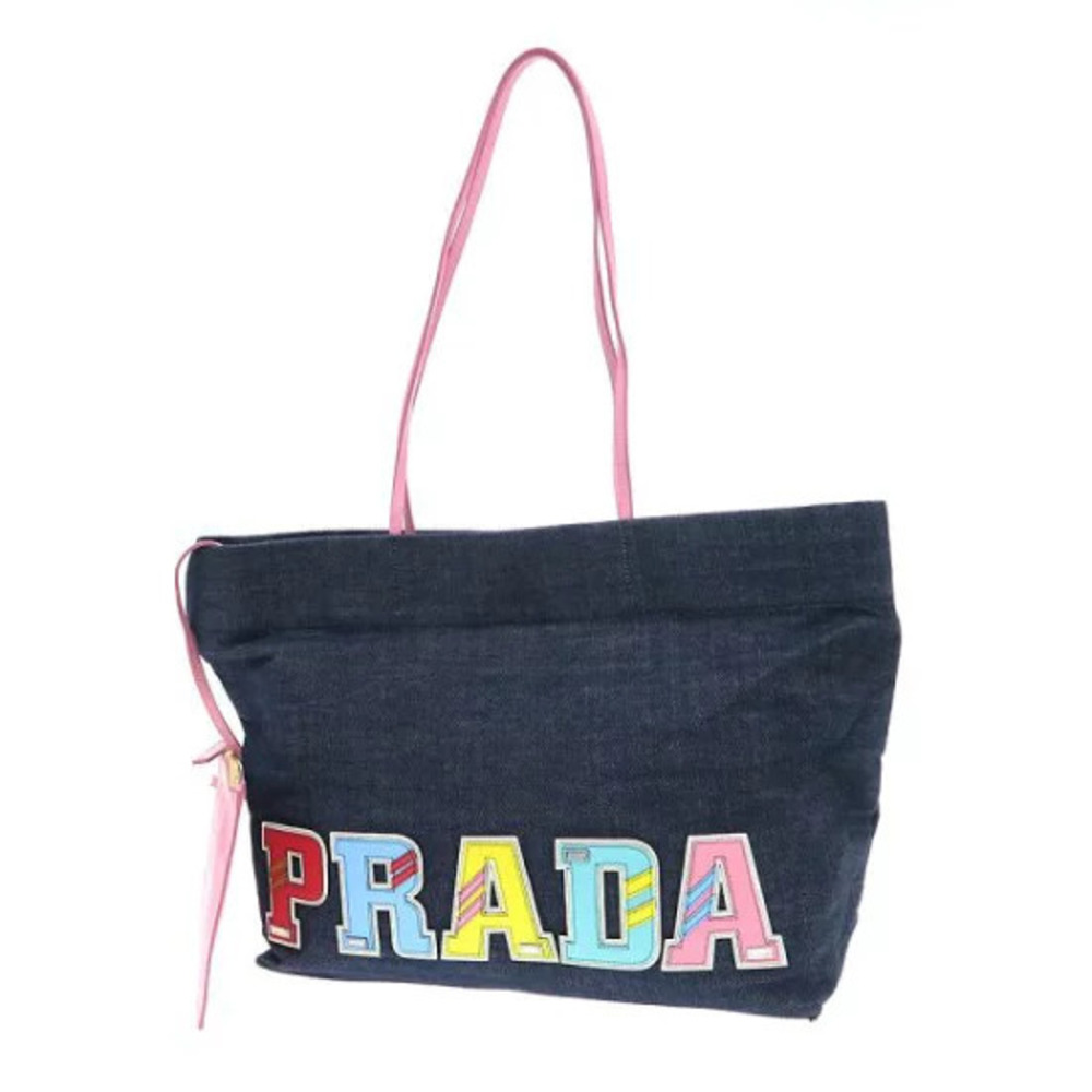 Prada Denim Tote Bag